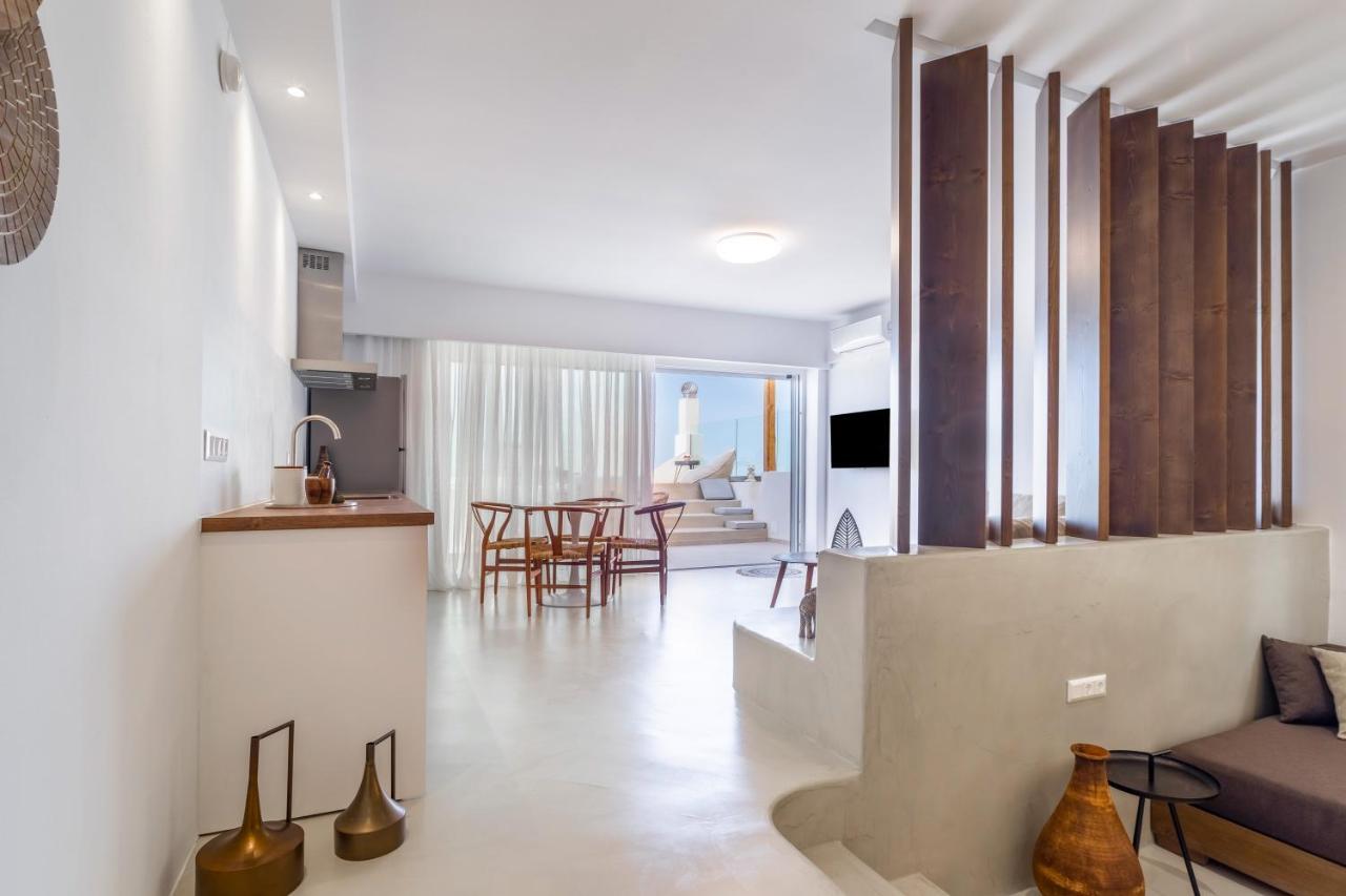 Wave, An Idyllic Seafront Suite By Nirousuites Kokkini Hani エクステリア 写真